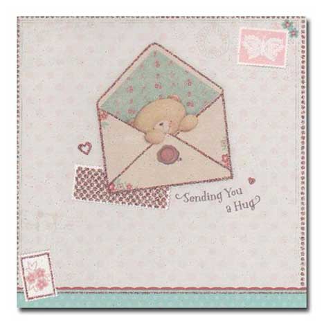 Sending You a Hug Vintage Forever Friends Card